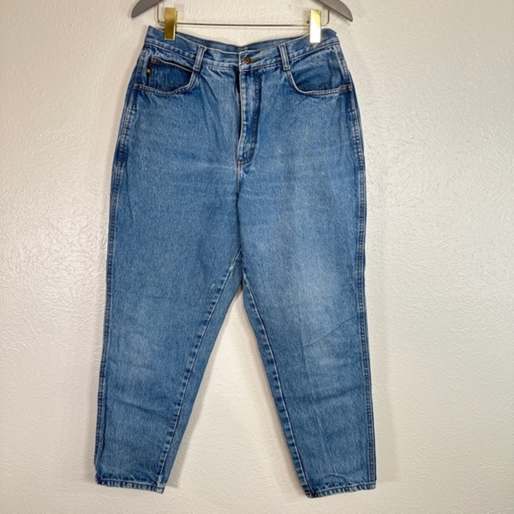 Vintage Gitano ultra high‎ rise Y2K tapered leg relaxed mom jeans size 16 Short